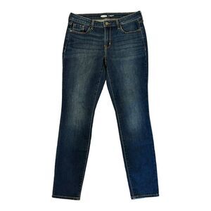 Old Navy Pop Icon Skinny Mid Rise Denim Jeans Womens Size 8 Medium Wash Blue